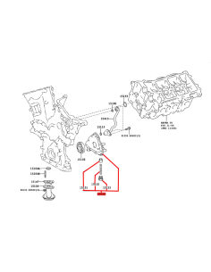 TAPA BOMBA ACEITE J12/FJ (1GRFE)  ORIGINAL TOYOTA LAND CRUISER 2