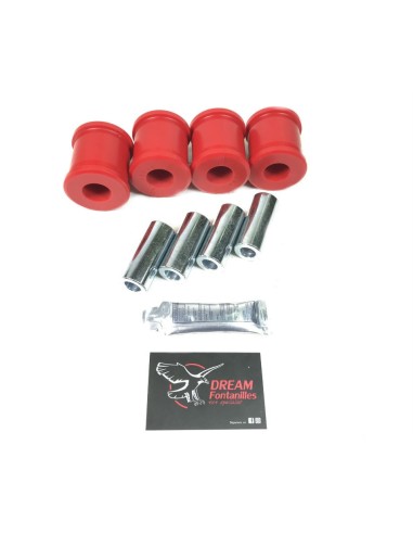 KIT SILENTBLOCKS TIRANTES SUPERIORES TRASEROS J10 PEDDERS