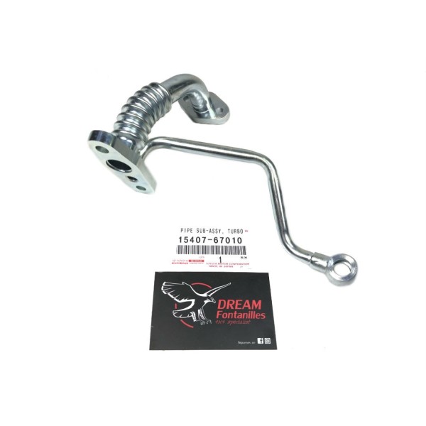 TUBO ENGRASE TURBO J7/9 ORIGINAL TOYOTA  LAND CRUISER