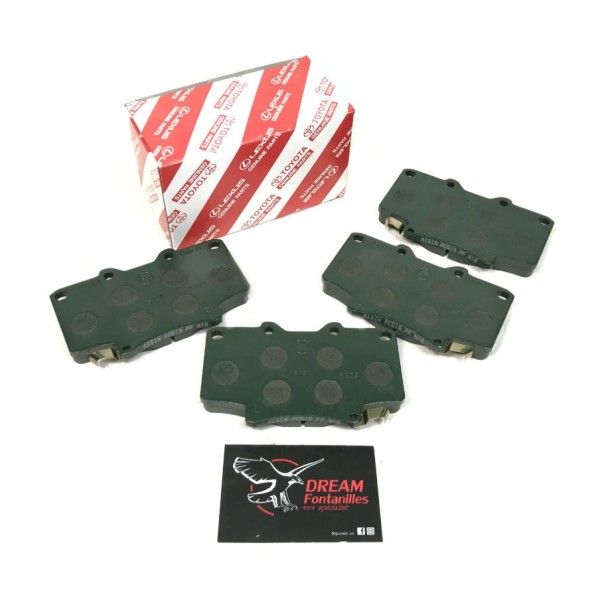 Pastillas de freno delanteras hdj80