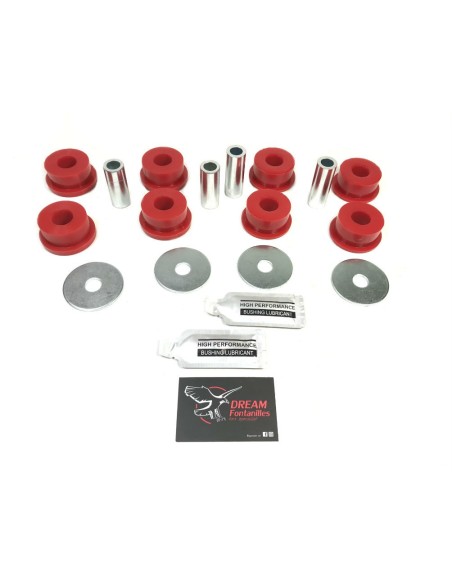 KIT SILENTBLOCKS TIRANTES TRASEROS INFERIOR PATROL Y60/Y61 FORD MAVERICK PEDDERS