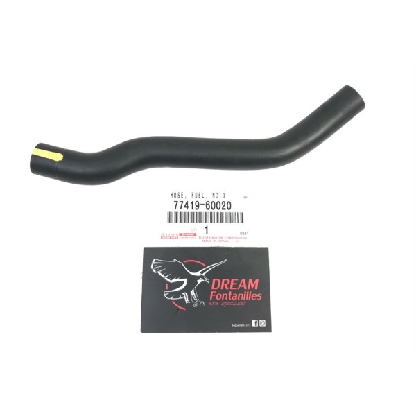 TUBO Nº3 DEPOSITO COMBUSTIBLE ADICIONAL J20 ORIGINAL TOYOTA LAND CRUISER