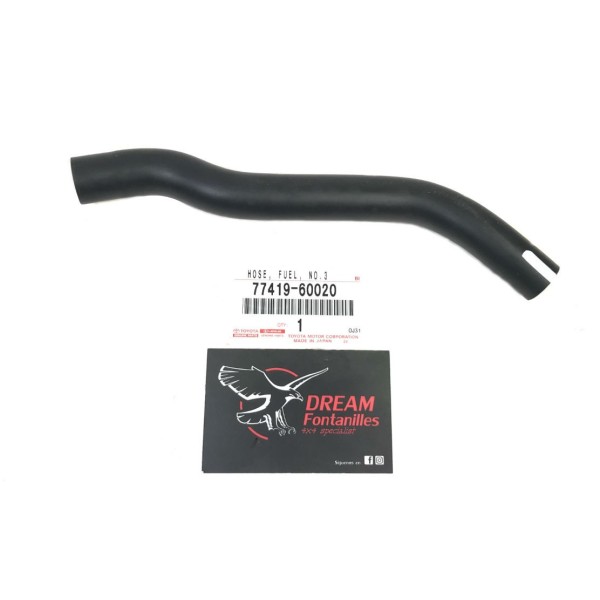 TUBO Nº3 DEPOSITO COMBUSTIBLE ADICIONAL J20 ORIGINAL TOYOTA LAND CRUISER