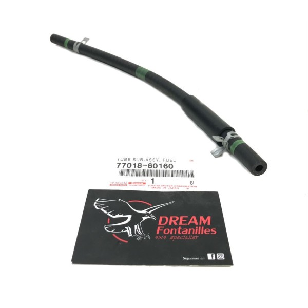 TUBO Nº1 DEPOSITO COMBUSTIBLE ADICIONAL J20 ORIGINAL TOYOTA LAND CRUISER