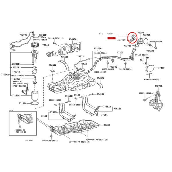 TAPON DEPOSITO GASOLINA FJ CRUISER ORIGINAL TOYOTA