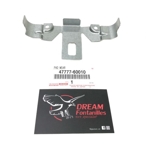 PROTECTOR PINZA FRENO TRASERA J8 (1992 - 1998) ORIGINAL TOYOTA LAND CRUISER