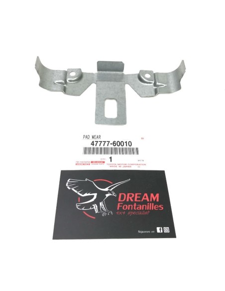 PROTECTOR PINZA FRENO TRASERA J8 (1992 - 1998) ORIGINAL TOYOTA LAND CRUISER