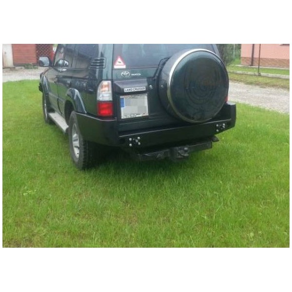 PARACHOQUES TRASERO ACERO REFORZADO J95 TOYOTA LAND CRUISER