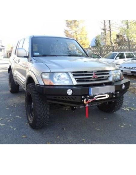 PARACHOQUES DELANTERO ACERO REFORZADO MONTERO V60 MITSUBISHI