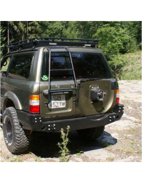 PARACHOQUES TRASERO ACERO REFORZADO NISSAN PATROL Y61