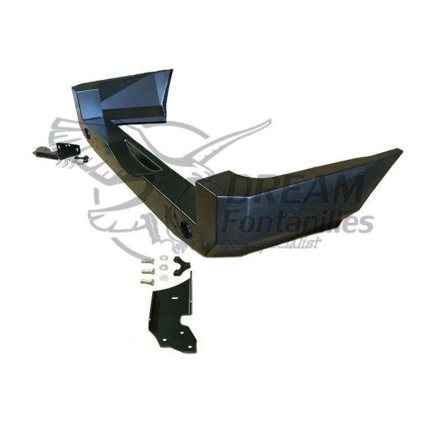 PARACHOQUES TRASERO ACERO REFORZADO MONTERO V80 06-15 MITSUBISHI