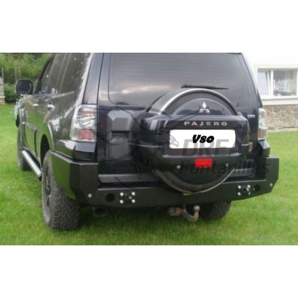 PARACHOQUES TRASERO ACERO REFORZADO MONTERO V80 06-15 MITSUBISHI