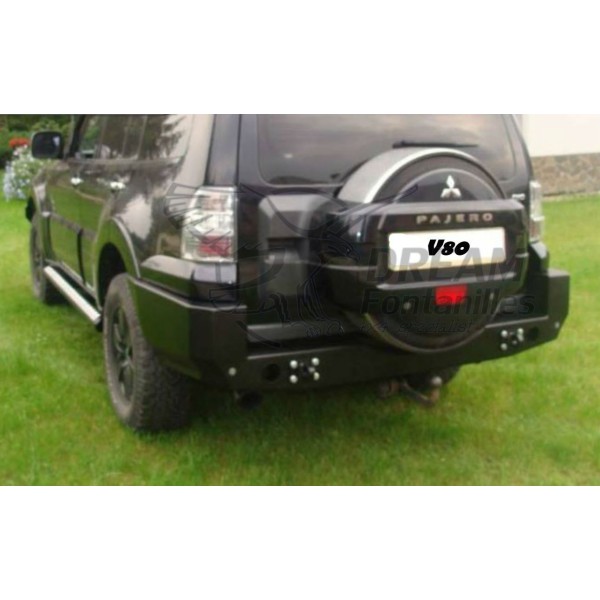 PARACHOQUES TRASERO ACERO REFORZADO MONTERO V80 06-15 MITSUBISHI