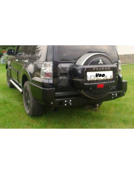 PARACHOQUES TRASERO ACERO REFORZADO MONTERO V80 06-15 MITSUBISHI