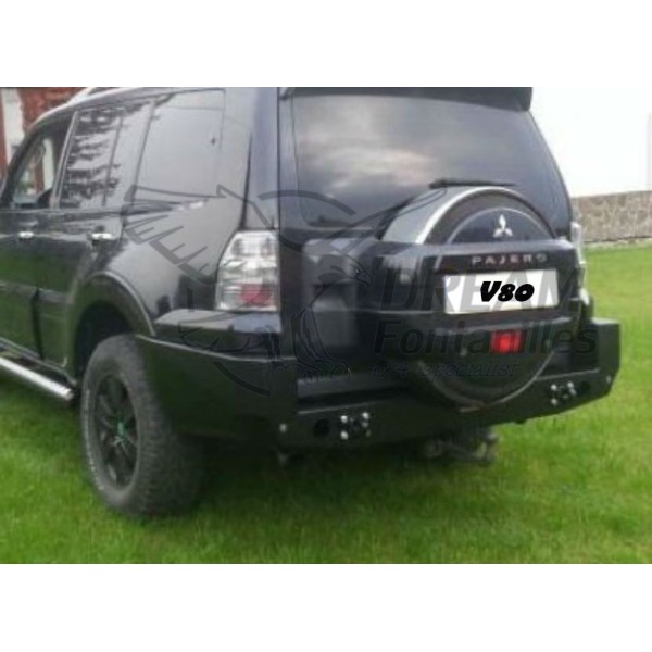 PARACHOQUES TRASERO ACERO REFORZADO MONTERO V80 06-15 MITSUBISHI