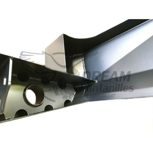 PARACHOQUES TRASERO ACERO REFORZADO MONTERO V80 06-15 MITSUBISHI