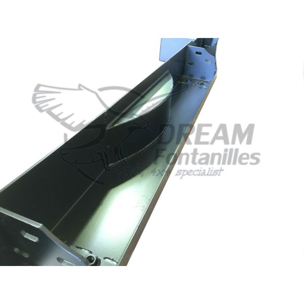 PARACHOQUES TRASERO ACERO REFORZADO MONTERO V80 06-15 MITSUBISHI
