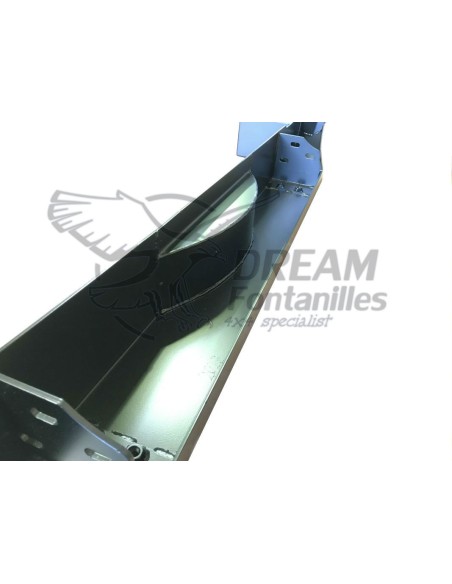 PARACHOQUES TRASERO ACERO REFORZADO MONTERO V80 06-15 MITSUBISHI