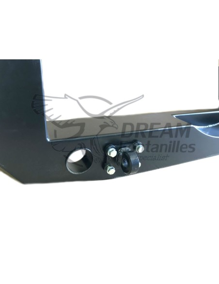 PARACHOQUES TRASERO ACERO REFORZADO MONTERO V80 06-15 MITSUBISHI