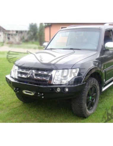 PARACHOQUES DELANTERO ACERO REFORZADO MONTERO V80 MITSUBISHI