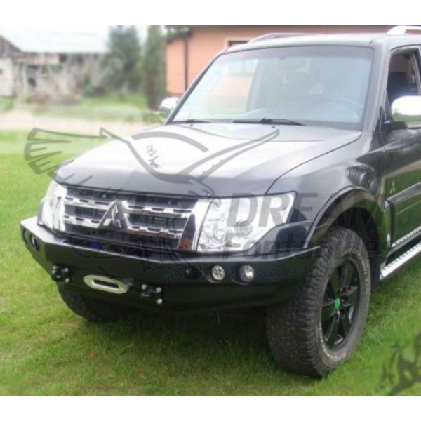 PARACHOQUES DELANTERO ACERO REFORZADO MONTERO V80 MITSUBISHI