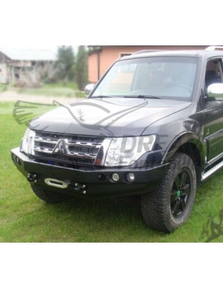PARACHOQUES DELANTERO ACERO REFORZADO MONTERO V80 MITSUBISHI