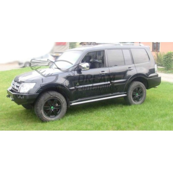 PARACHOQUES DELANTERO ACERO REFORZADO MONTERO V80 MITSUBISHI