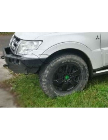 PARACHOQUES DELANTERO ACERO REFORZADO MONTERO V80 MITSUBISHI
