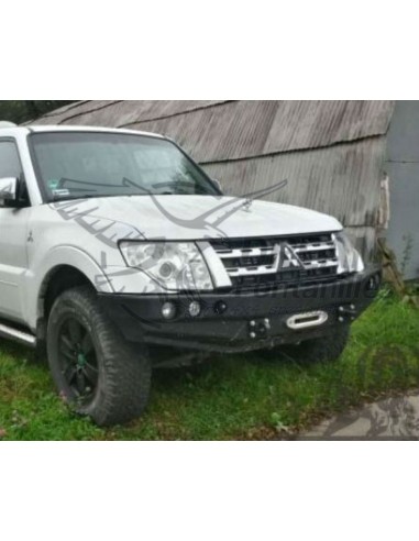 PARACHOQUES DELANTERO ACERO REFORZADO MONTERO V80 MITSUBISHI