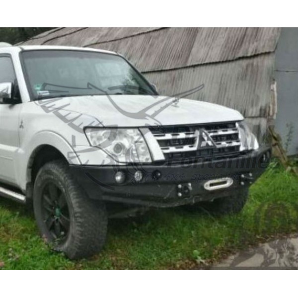 PARACHOQUES DELANTERO ACERO REFORZADO MONTERO V80 MITSUBISHI