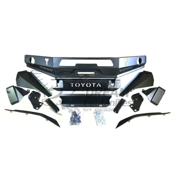 PARACHOQUES DELANTERO ACERO REFORZADO HILUX REVO TOYOTA