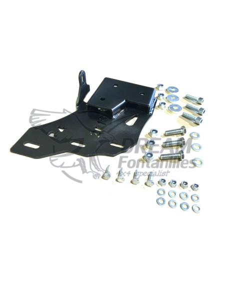 PARACHOQUES DELANTERO ACERO REFORZADO MONTERO V80 16-act MITSUBISHI