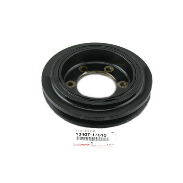 POLEA CIGUEÑAL AIRE ACONDICIONADO J7/8 (12V) ORIGINAL TOYOTA LAND CRUISER