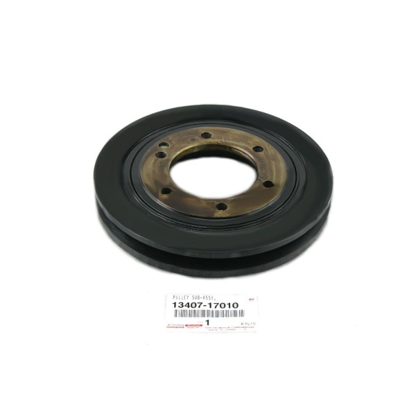 POLEA CIGUEÑAL AIRE ACONDICIONADO J7/8 (12V) ORIGINAL TOYOTA LAND CRUISER