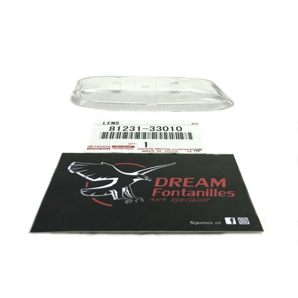 PLASTICO LUZ CORTESIA DERECHA J10/12 ORIGINAL TOYOTA LAND CRUISER