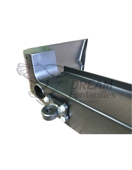 PARACHOQUES TRASERO ACERO REFORZADO J10 TOYOTA LAND CRUISER