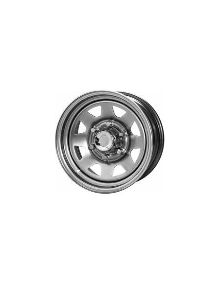 LLANTA GOSS TRIANG. 8x15/6x139,7/ET -25/PLATA
