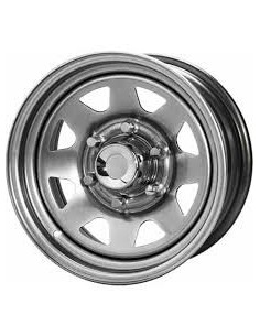 LLANTA GOSS TRIANG. 8x15/6x139,7/ET -25/PLATA