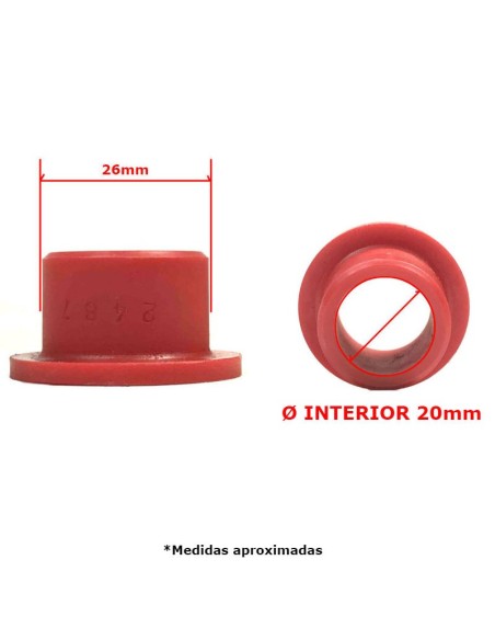 KIT SILENTBLOCKS SOPORTE CREMALLERA DIRECCION RAV4 (2000-2006) PEDDERS