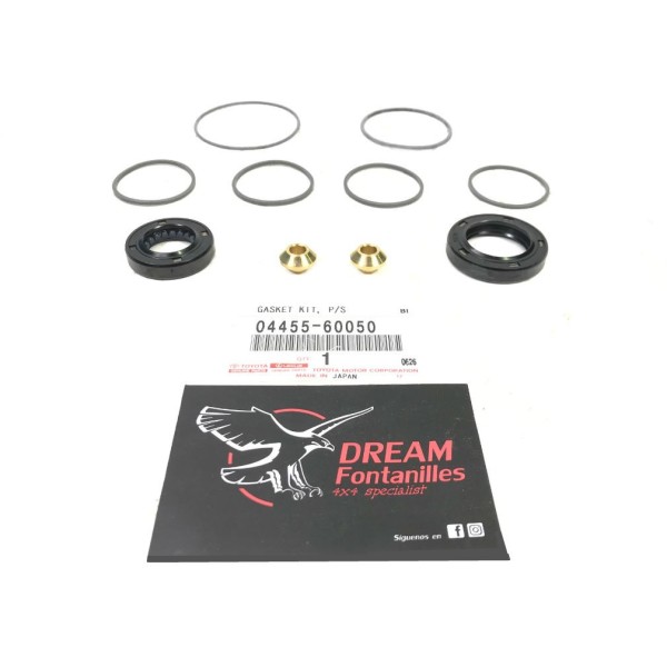 KIT REPARACION CREMALLERA DIRECCION J10 (1998 - 2002) ORIGINAL TOYOTA LAND CRUISER