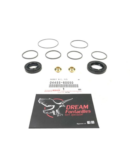 KIT REPARACION CREMALLERA DIRECCION J10 (1998 - 2002) ORIGINAL TOYOTA LAND CRUISER
