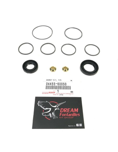 KIT REPARACION CREMALLERA DIRECCION J10 (1998 - 2002) ORIGINAL TOYOTA LAND CRUISER