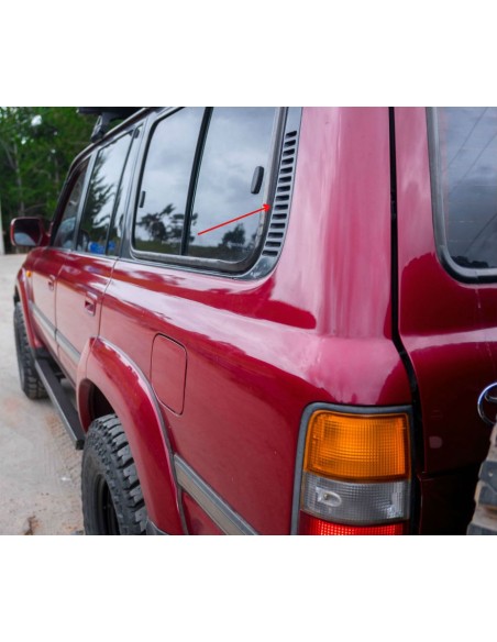 GOMA CARROCERIA MARCO VENTANA TRASERA IZQUIERDA (DESLIZANTE) J8 ORIGINAL TOYOTA LAND CRUISER