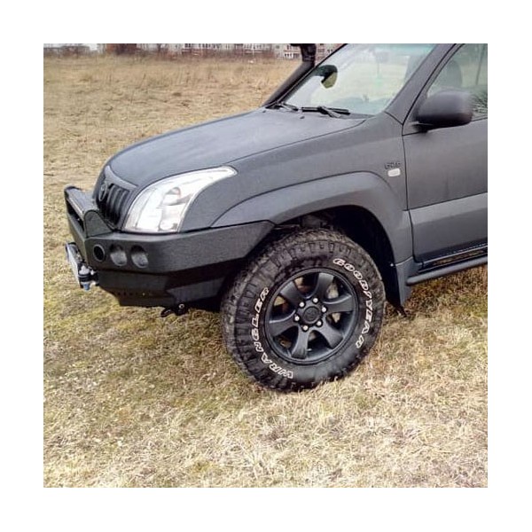 PARACHOQUES DELANTERO ACERO REFORZADO J12 TOYOTA LAND CRUISER