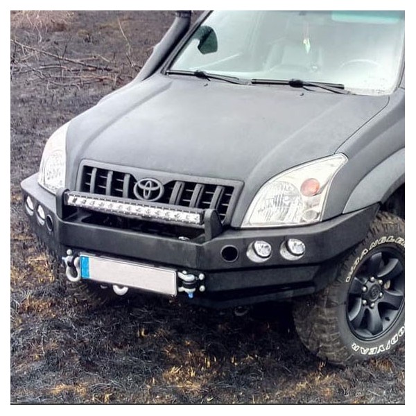 PARACHOQUES DELANTERO ACERO REFORZADO J12 TOYOTA LAND CRUISER