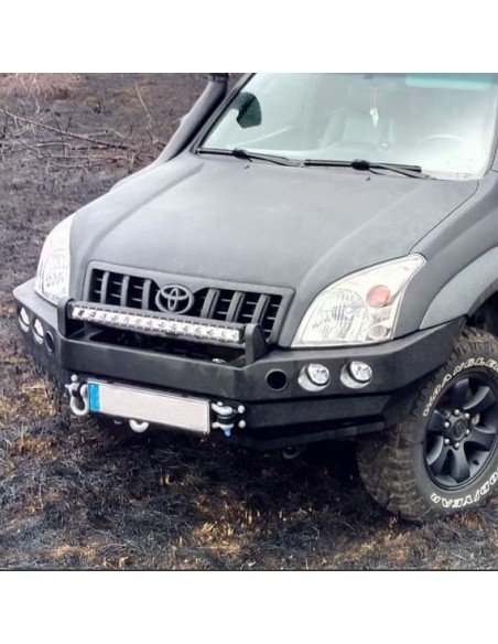 PARACHOQUES DELANTERO ACERO REFORZADO J12 TOYOTA LAND CRUISER