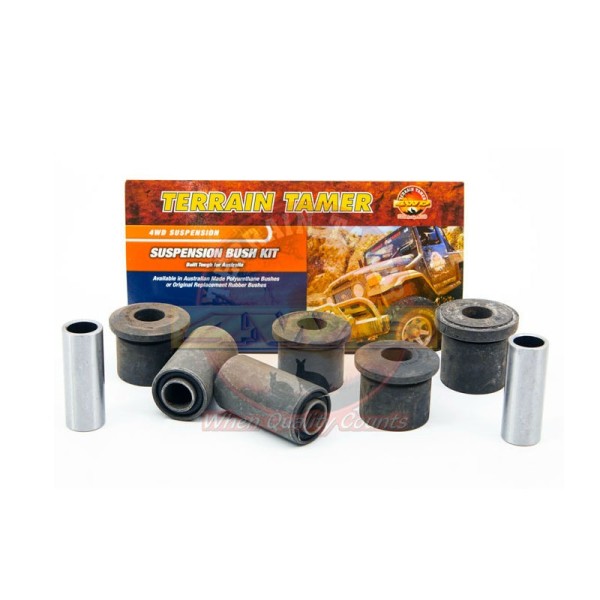 KIT SILENTBLOCKS BALLESTAS DELANTERAS NISSAN PATROL 260MK TERRAIN TAMER