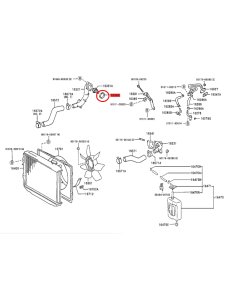 JUNTA TERMOSTATO J9/12/15/HILUX  ORIGINAL TOYOTA LAND CRUISER 2