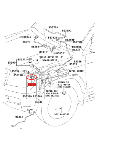 MOTOR LIMPIAPARABRISAS DELANTERO J20 ORIGINAL TOYOTA LAND CRUISER