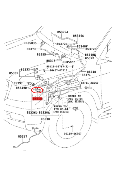 MOTOR LIMPIAPARABRISAS DELANTERO J20 ORIGINAL TOYOTA LAND CRUISER
